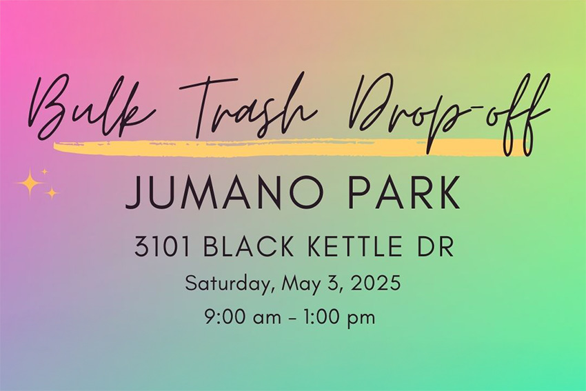 Bulk Trash Drop Off - 2025