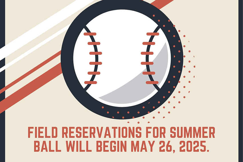 Field Reservation for Summer Ball