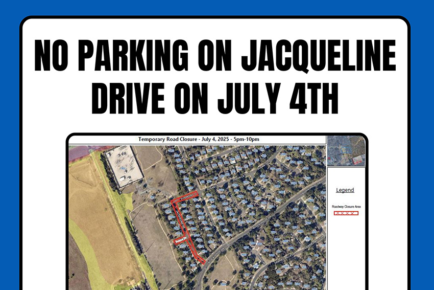 7-3-no parking on Jacqueline ft